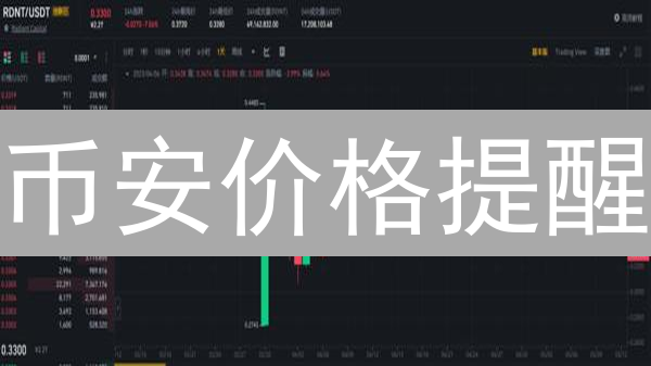 币安价格提醒：精准捕捉市场信号，解锁盈利密码！