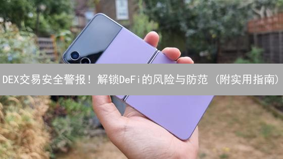 DEX交易安全警报！解锁DeFi的风险与防范 (附实用指南)