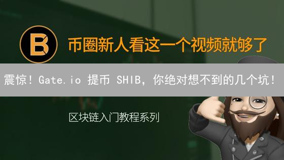震惊！Gate.io 提币 SHIB，你绝对想不到的几个坑！