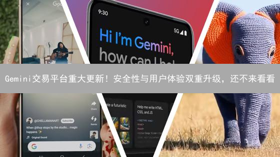 Gemini交易平台重大更新！安全性与用户体验双重升级，还不来看看？