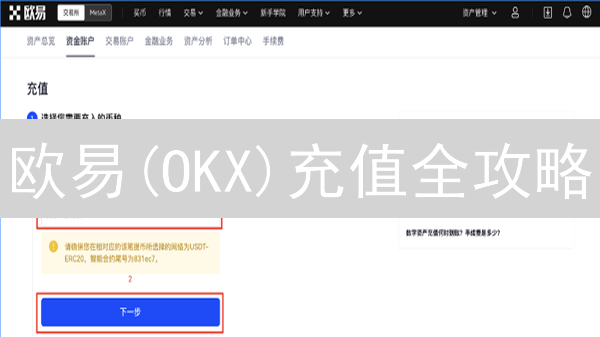 欧易(OKX)充值全攻略：新手也能轻松上手！【限时教程】